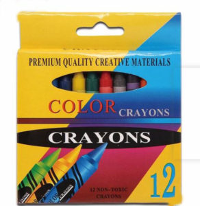 0144 *Crayola de Colores* (10x11 cm) 12 Pcs. - Imagen 3