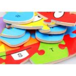 1306 *Rompecabezas ABC* 26 Pcs.* (22 x 18cm.)  8 Diferentes. - Imagen 7