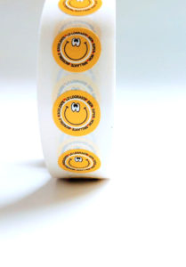 0352 *Rollo d/500 Stickers CARITA MOTIVACIONAL* (19 mm.) - Imagen 2