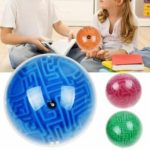 0348 *Laberinto Plástico Circular* (5cm.) Multicolor. - Imagen 3