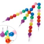 0119 *Crayones con 11 Caritas de Colores y Emociones* (18 cm.) INDIVIDUAL. - Imagen 3