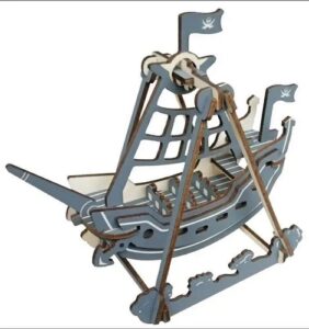 5870 *3D Rompecabezas d/MDF p/Construir* (21.5x17.5 cm.)17 Diferentes. - Imagen 15