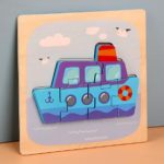 0341 *Rompecabezas de Piezas Gruesas* (15x15 cm.) 24 Diferentes. - Imagen 10