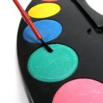 4605 *Paleta Artística de Mano* (15x23 cm.) 12 Colores+Pincel. - Imagen 4