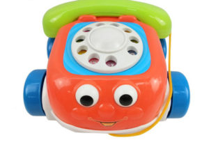 6872 *Teléfono Plástico de Juguete* (18x19 cm.)