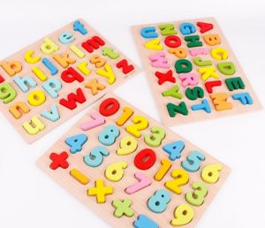 5757 *Rompecabezas 3D, ABC & Números* (30x22.5 cm.) 3 Diferentes.