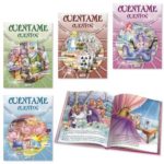 8402 *Cuéntame Cuentos Pasta Acolchada* (21x28cm.) 48 Pág. 4 Diferentes.