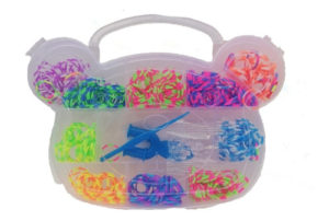 6312 *Caja con Ligas p/Hacer Pulseras* (20x12 cm.) - Imagen 3