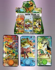 8061 *Mundo de Dinosaurio Juego de Agua* (6.5x13.5 cm.) INDIVIDUAL. - Imagen 3