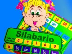 0081 *Silabario de Foamy* (45x155 cm.)
