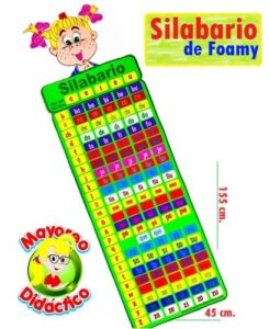 0081 *Silabario de Foamy* (45x155 cm.) - Imagen 4