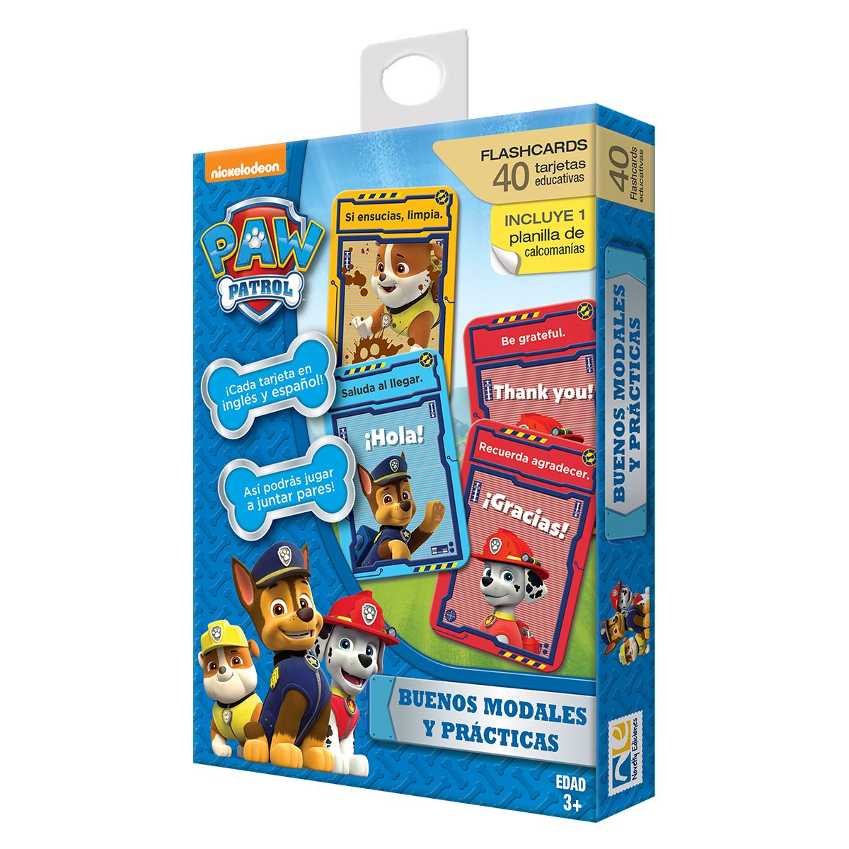 8141 9388 *Educando 2 en 1 Paw Patrol- Opuestos y Relación* (16x27 cm.) - Imagen 1
