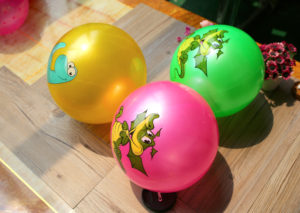 PID *Pelota Inflable Dinosaurio* (18cm.) 6 Diferentes. - Imagen 2