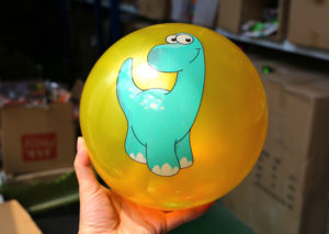 PID *Pelota Inflable Dinosaurio* (18cm.) 6 Diferentes. - Imagen 4