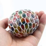 0224-12 *Pelota Hidrogel en Malla con LUZ* (6 cm.) - Imagen 3