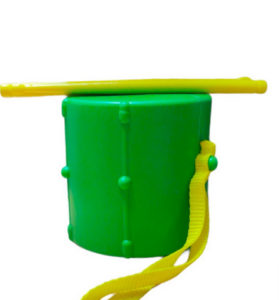 3109 *Tambor Chico Plástico* (12 cm.) 1 Pcs.