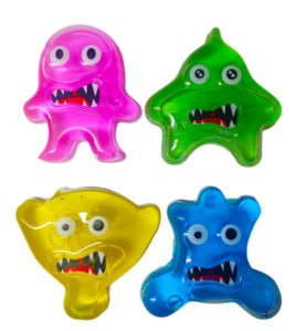 0077-24 *CAJA c/24 Slim Bacterias Locas* (7 cm.) - Imagen 2