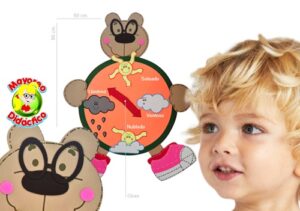 0062 *OSO DEL CLIMA* (60x80 cm.) Foamy. - Imagen 2