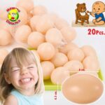 6895 *Huevos Plásticos ROJOS en Red* (6 cm.) 20 Pcs. - Imagen 3