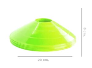 8066 *CONO PLANO VERDE* (20x6 cm.) 1 Pca. - Imagen 2