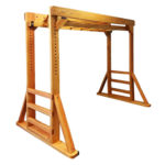 180011 *Pasamanos de Madera* (200x100x60 cm.) 1 Pca.