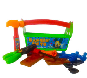 4251 *Juego de Herramientas Mickey* (27x15 cm.) 20 Pcs.