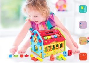 4824 *Casita Didáctica Multifuncional 6 en 1* (21x17x15 cm.) 16 Pcs. - Imagen 2