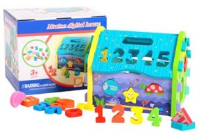 4834 *Casita Didáctica 6 en 1 Amigos del Mar* (21.5x17X15 cm.) 22 Pcs. - Imagen 7