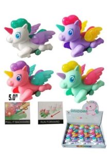 0368-12 *CAJA c/12 Unicornios de Cuerda c/Luz* (11x9.5 cm.) - Imagen 3