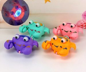 0369-12 *CAJA c/12 Cangrejos de Cuerda c/Luz* (9.5x9.5 cm.) - Imagen 2