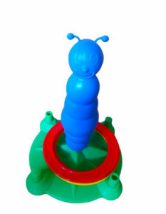 0062 *Aros d/Ensarte c/1 Base Gusano* (17x23 cm) 3 Aros+1 Base. - Imagen 2