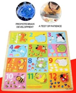 4864 *Rompecabezas d/Madera 4 en 1* (30x30 cm.) 2 Diferentes. - Imagen 3