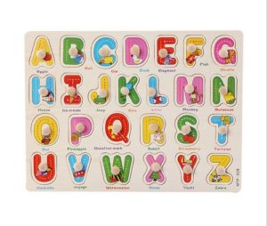 4934 *Rompecabezas c/PIJAS DE MADERA ABC p/Asociación* (30x22.5 cm.) - Imagen 4