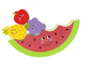 9094 *Frutas Juego de Balanza* (22.5x20 cm.) 13 Frutas+Dado. - Imagen 6
