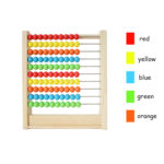 5084 *Ábaco de 10 Líneas en Madera* (21x24.5 cm.) - Imagen 4