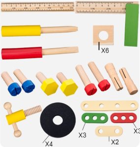 5094 *Caja d/Herramientas y Construcción Animalitos* (24.5x15 cm.) 38 Pcs. - Imagen 7