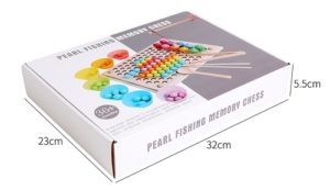 5154 *Juego de Memoria, Pesca Magnética, Motricidad Fina y Clasificador de Colores* (32x23 cm.) 107 Pcs. - Imagen 4