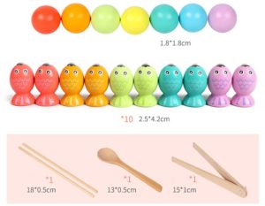 5154 *Juego de Memoria, Pesca Magnética, Motricidad Fina y Clasificador de Colores* (32x23 cm.) 107 Pcs. - Imagen 5