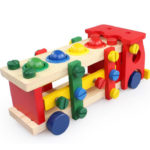 5164 *Camión de Construcción y Golpeo* (30x12 cm.) 4 Bolas d/Colores+ Martillo+ Desarmador. - Imagen 8