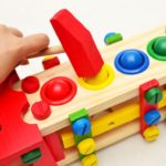 5164 *Camión de Construcción y Golpeo* (30x12 cm.) 4 Bolas d/Colores+ Martillo+ Desarmador. - Imagen 4