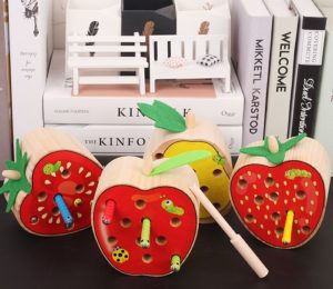 5174 *Juego Magnético Atrapa Gusano* (14x15 cm.) 12 Pcs. 2 Diferentes. - Imagen 5