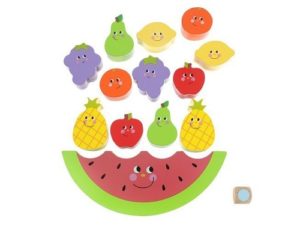 9094 *Frutas Juego de Balanza* (22.5x20 cm.) 13 Frutas+Dado. - Imagen 2