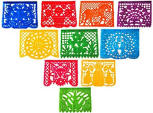 0022 *Enramada PLÁSTICA TODA OCASIÓN* (5 m.) 3 Diferentes.