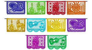 0022 *Enramada PLÁSTICA TODA OCASIÓN* (5 m.) 3 Diferentes. - Imagen 2