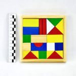 5849 *Mini Blocks de Construcción e/Madera con Base* (20.5x1.5 cm.) 48 Pcs. - Imagen 3