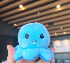 0389 *Llavero Pulpo Reversible* (11 cm.) INDIVIDUAL. - Imagen 2