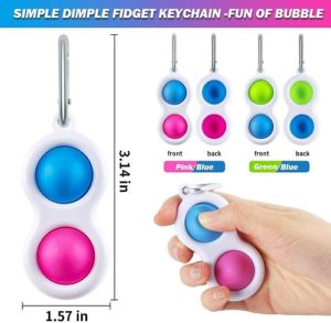 0392 *Llavero Pop-It* (4x8 cm.) INDIVIDUAL. - Imagen 3