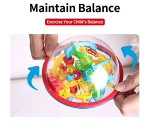 0394 *Bola Mágica Laberinto* (12 cm.) INDIVIDUAL.