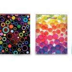 0706 *Bolsa de Regalo Círculos de Colores*(25x33 cm.) 4D. INDIVIDUAL.