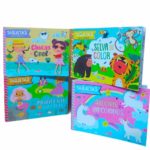 7149 *Libro Tarjetas p/Colorear* (16x12 cm.) 16 Pág. 4D. INDIVIDUAL.